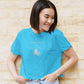 ClockToPus Crop Top Sky Blue