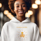 Clocktopus Chrono Comedy Women Hoodie White