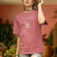 Clocktopus Chrono Comedy Women Oversized T-Shirt Dusty Rose