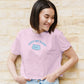 Laugh Out Cloud Crop Top Pink