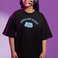 Laugh Out Cloud Women Oversized T-Shirt Blush Pink