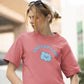 Laugh Out Cloud Women Oversized T-Shirt Dusty Rose