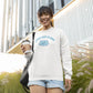 Laugh Out Cloud Women Sweatshirt White