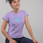 Laugh Out Cloud Women T-Shirt Lavender