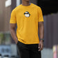Chill Penguin Men T-Shirt Yellow