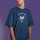 Crabtivating Charm Men Oversized T-Shirt Beige