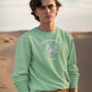 Crabtivating Charm Men Sweatshirt Mint Green