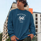 Crabtivating Charm Men Sweatshirt Navy Blue