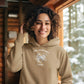 Crabtivating Charm Women Hoodie Beige