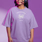 Crabtivating Charm Women Oversized T-Shirt Black