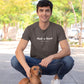 Dad A Base Men T-Shirt Charcoal Grey