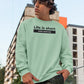 Sip & Seize Men Sweatshirt Mint Green