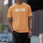 Sip & Seize Men T-Shirt Mustard Yellow