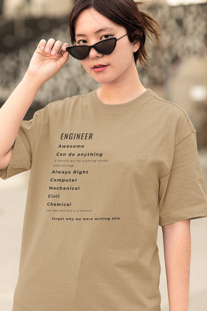 Engineer Edition Women Oversized T-Shirt