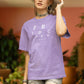 Slang Vision Women Oversized T-Shirt Lavender