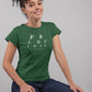 Slang Vision Women T-Shirt Olive Green