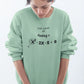 Case Of Finding X Women Sweatshirt Mint Green