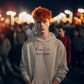 Flap-Mates Men Hoodie Beige