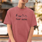 Flap-Mates Men Oversized T-Shirt Lavender