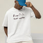 Flap-Mates Men Oversized T-Shirt Steel Blue