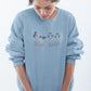 Flap-Mates Women Sweatshirt Steel Blue