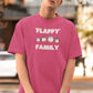 Flappy Family Men Oversized T-Shirt Blush Pink