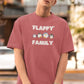 Flappy Family Men Oversized T-Shirt Beige
