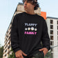 Flappy Family Men Sweatshirt Black