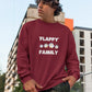 Flappy Family Men Sweatshirt Maroon