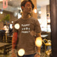 Flappy Family Men T-Shirt Coffee Brown