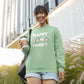 Flappy Family Women Sweatshirt Mint Green