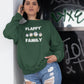 Flappy Family Women Sweatshirt Olive Green