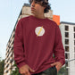 Flash Men Sweatshirt Maroon