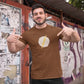 Flash Men T-Shirt Coffee Brown