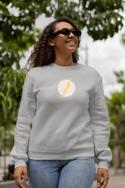 Flash Women Sweatshirt Grey