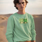Frogever Green Men Sweatshirt Mint Green