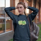 Frogever Green Women Sweatshirt Navy Blue