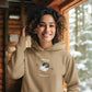 Capricorn Summit Women Hoodie Beige