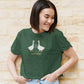 GOOSE BUMPS Crop Top Olive Green