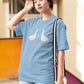 Goose-bumps Women Oversized T-Shirt