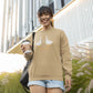 Goose-bumps Women Sweatshirt Beige