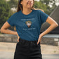 Andaaz Potter Ka Women T-Shirt Navy Blue