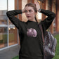 Hippo Haven Women Sweatshirt Black