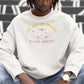 Eat Get In Trouble Men Sweatshirt White