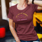 Eat Get In Trouble Women T-Shirt Maroon