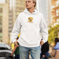 Huffle-Relax Men Hoodie White