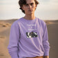 Slothful Statement Men Sweatshirt Lavender