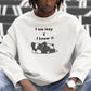 Slothful Statement Men Sweatshirt White