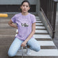 Slothful Statement Women T-Shirt Lavender