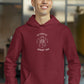 Scorpio Swagger Men Hoodie Maroon